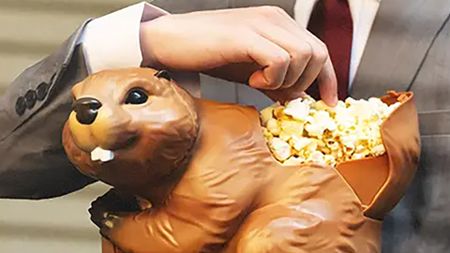 The Naked Gun popcorn bucket