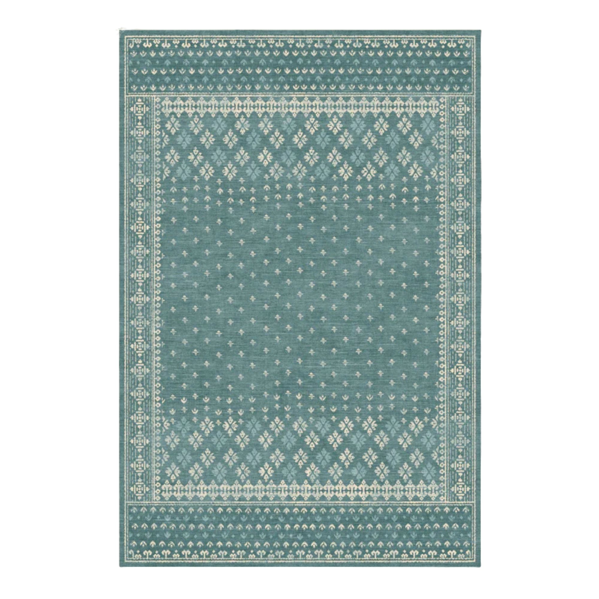 Ruggable, Fernanda Slate Blue Rug in Slate Blue
