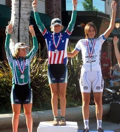 Rebecca Much tops the podium