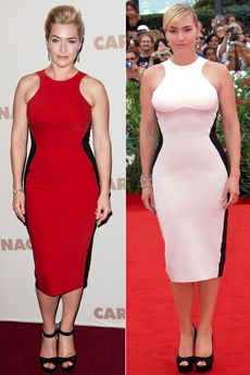 kate winslet - stella mccartney dress - fashion - same dress - designer