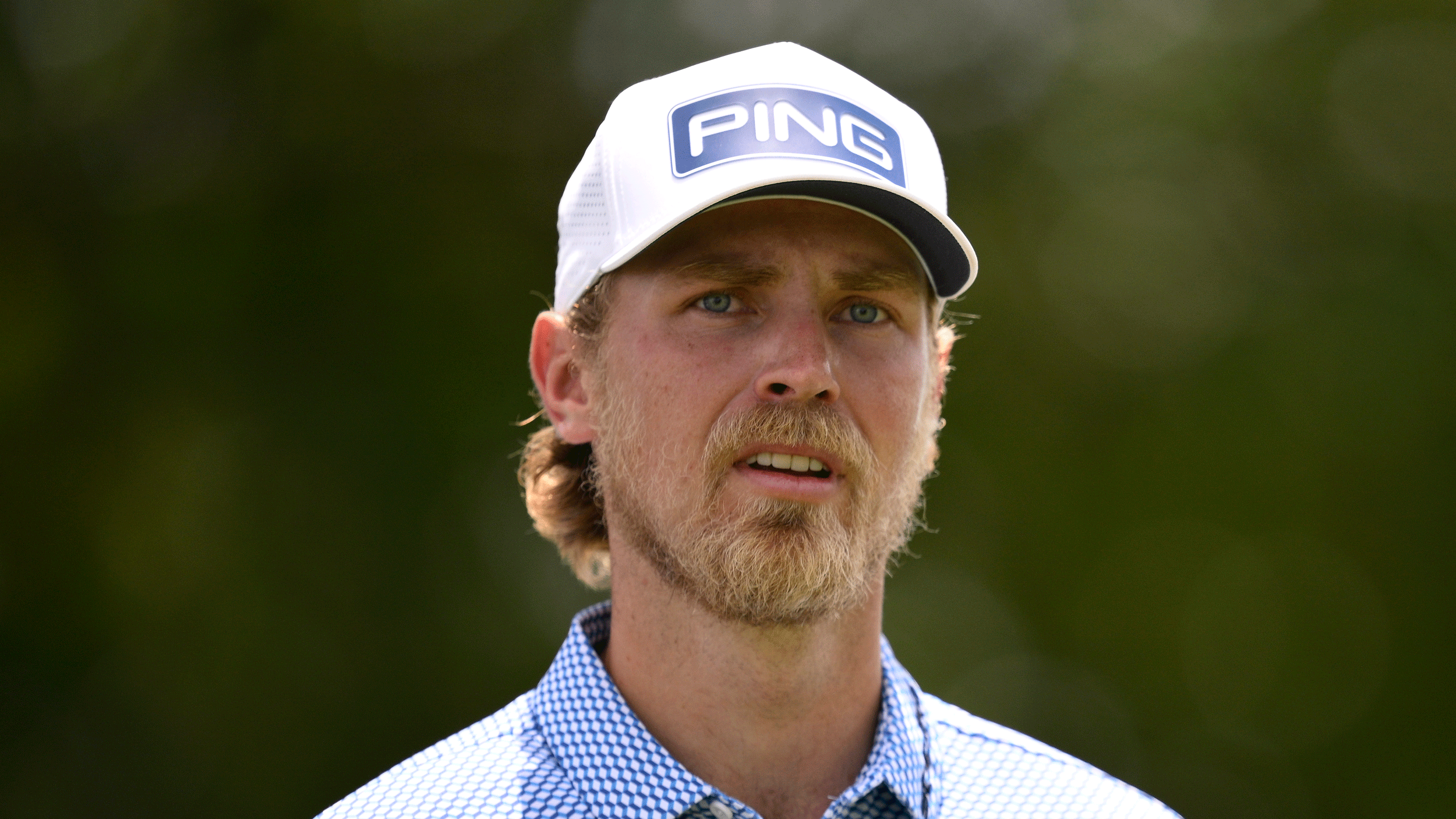 A headshot of Kristoffer Reitan during the 2026 Cadillac Championship third round