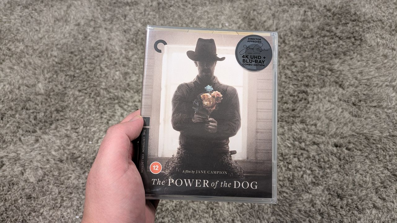 Power of the Dog 4K Blu-ray front cover and case