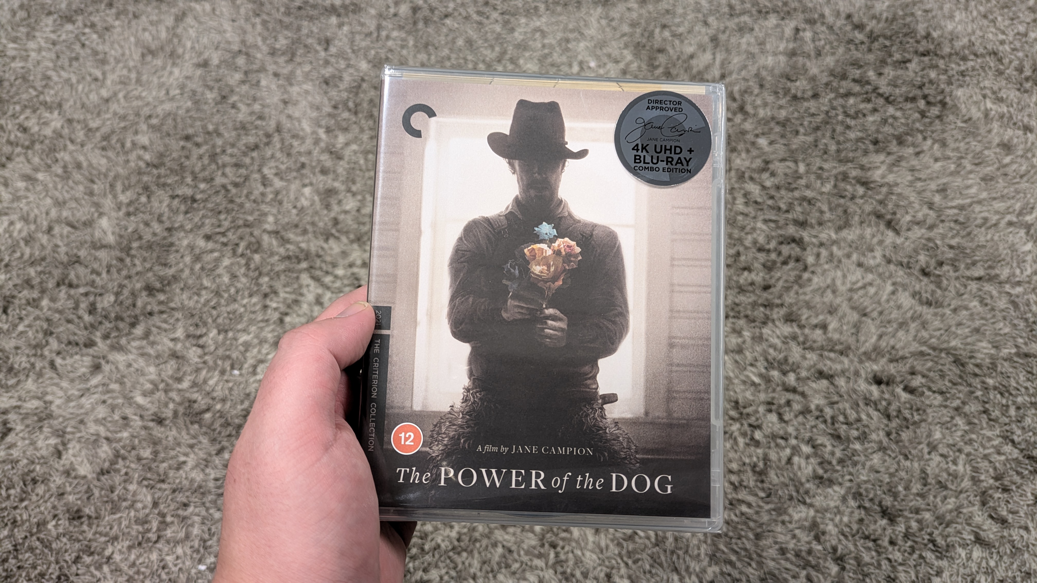 Power of the Dog 4K Blu-ray front cover and case 