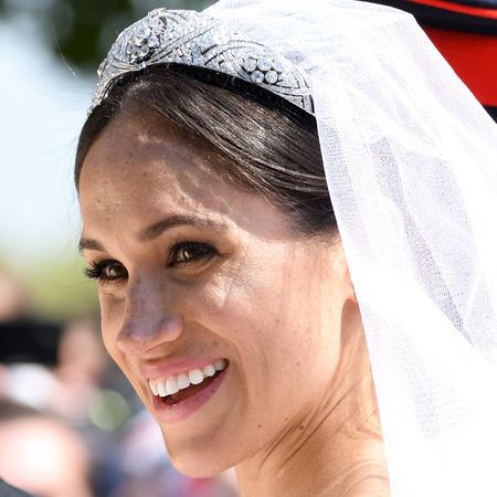 Meghan Markle on her 2018 wedding day