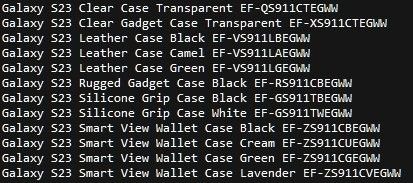 List of leaked Samsung Galaxy S23 cases and accessories