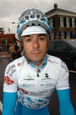 Gustavo Dominguez (Xacobeo Galicia) prior to Vuelta a España stage two