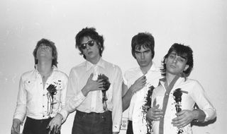 An early line-up of The Heartbreakers (L-R: Jerry Nolan, Richard Hell, Walter Lure, Johnny Thunders)