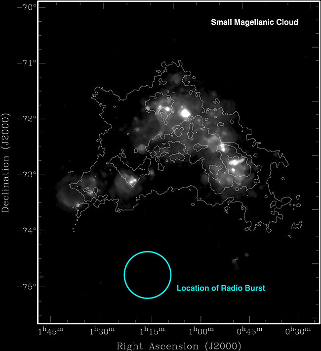 Astronomers Find Mysterious Radio Burst