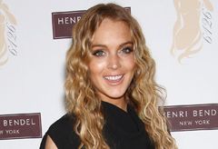 Marie Claire Celebrity: Lindsay Lohan
