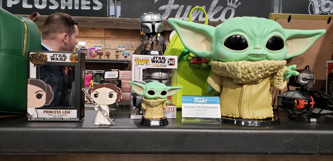 star wars baby yoda funko pop toy fair