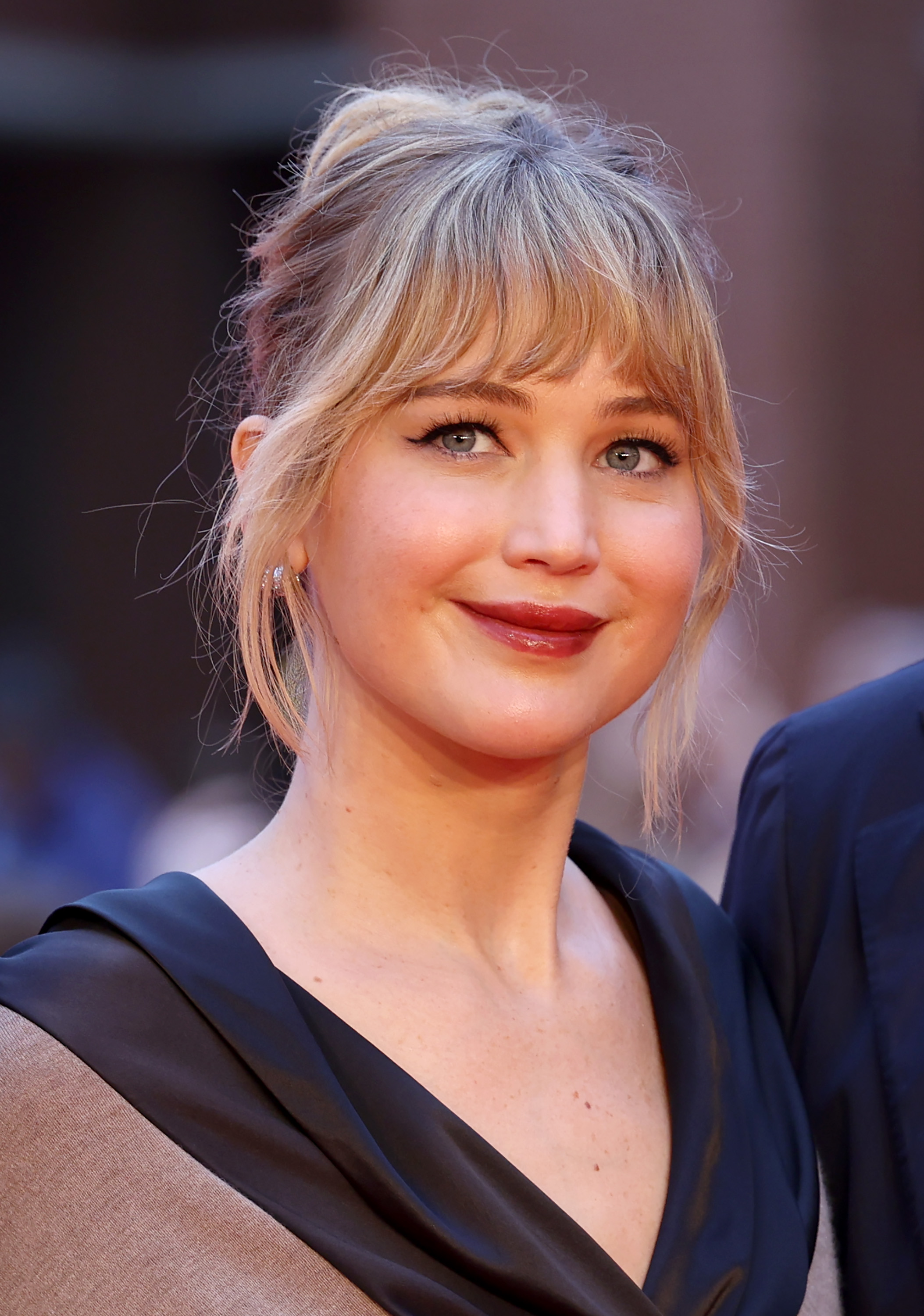 Jennifer Lawrence attends the &quot;Die My Love&quot; red carpet during the 20th Rome Film Festival at Auditorium Parco Della Musica on October 20, 2025 in Rome, Italy.