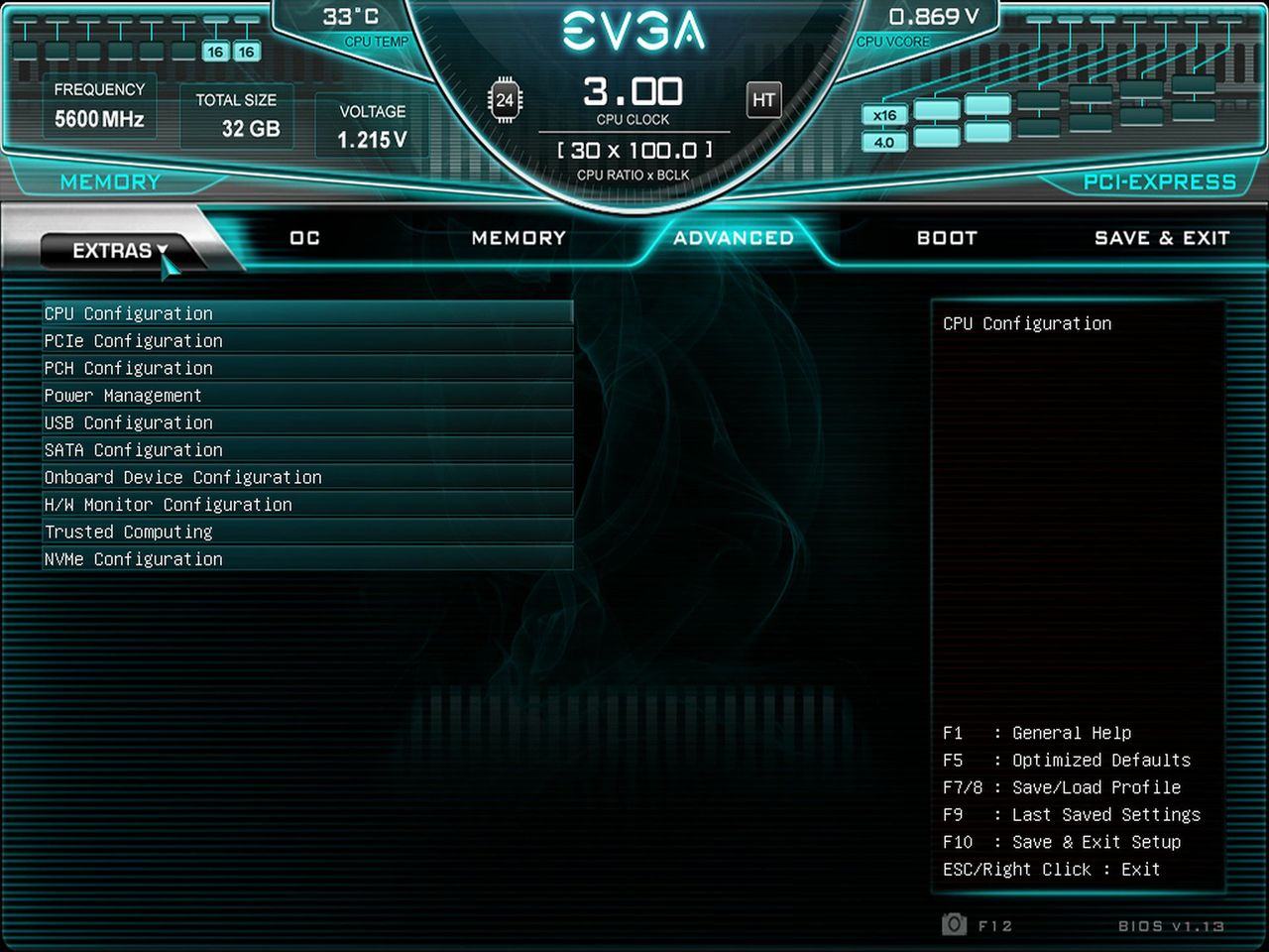 BIOS - EVGA Z790 Dark Kingpin