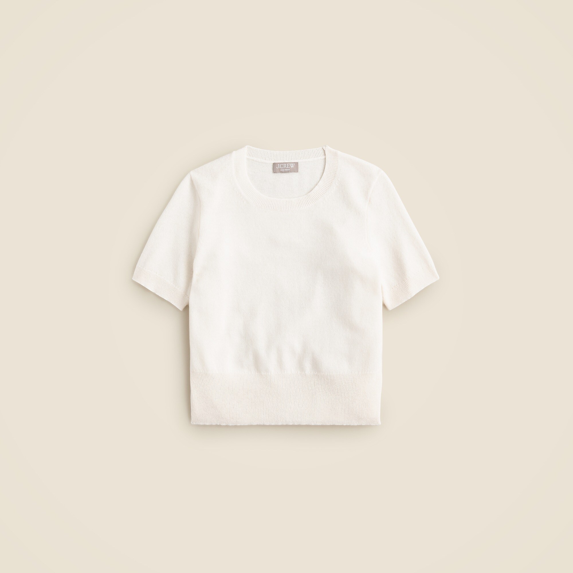 jcrew, Cashmere Shrunken T-Shirt