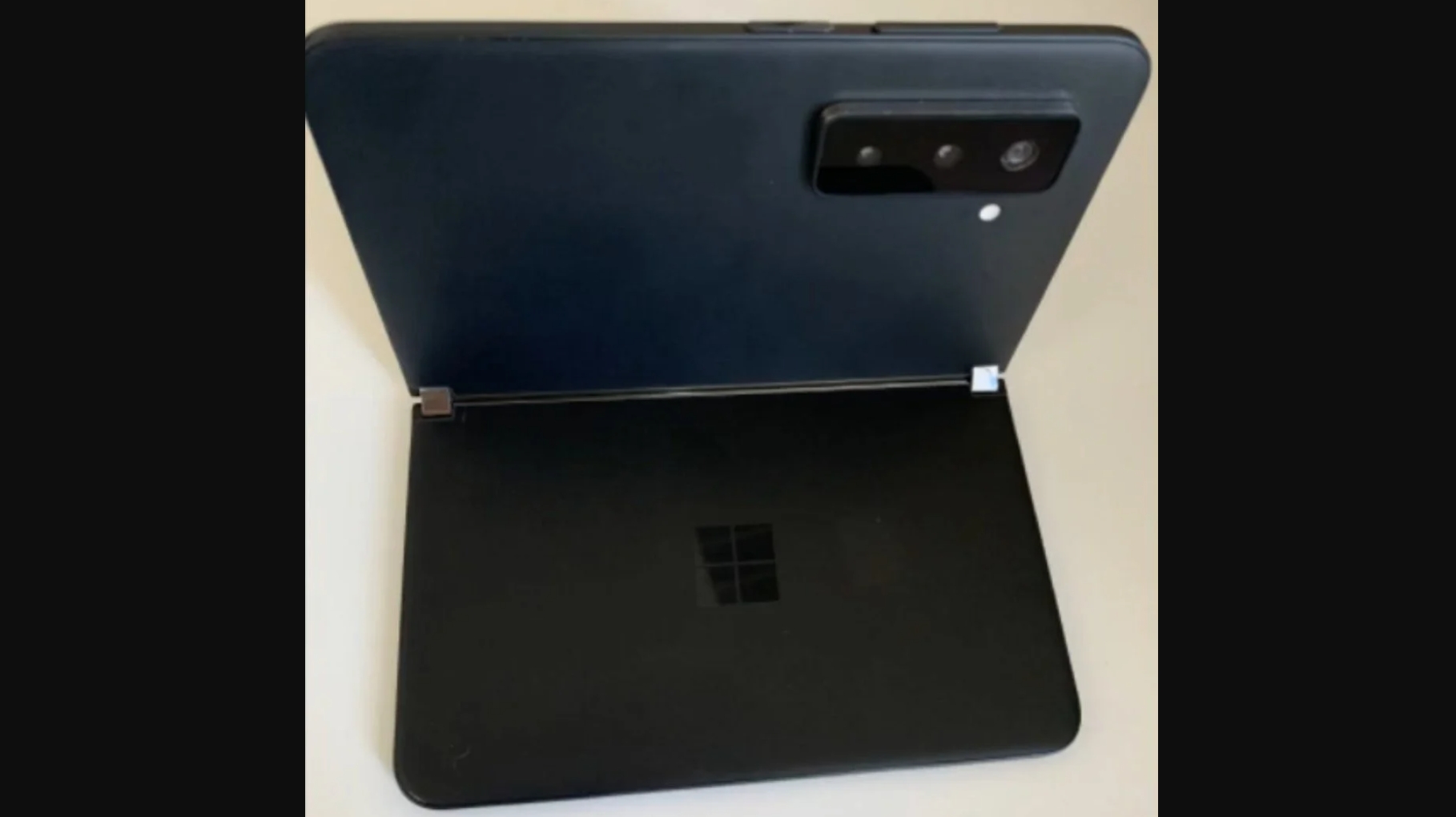Leaked photos supposedly showing the Microsoft Surface Duo 2