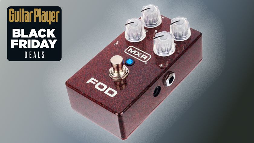 A photo of the MXR FOD Drive Overdrive/Distortion Effects Pedal