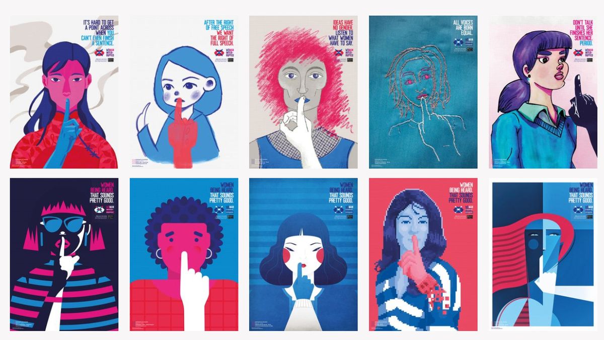 Woman Interrupted is a non-profit app dedicated to exposing manterruption