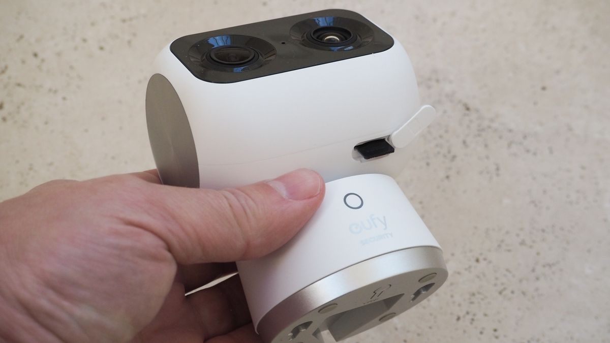 Eufy Indoor Cam S350 review the sweet little robot cam with pinsharp