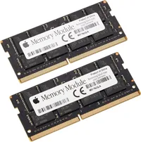 Apple-minnesmodul 32&nbsp;GB DDR4 2400&nbsp;MHz SO-DIMM (2&nbsp;x 16&nbsp;GB): 7 603 :- 5 990 :- hos Amazon
Spara 1 613 kr