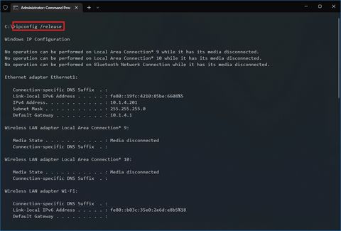 How to get back online after a Windows 10 update breaks your internet ...