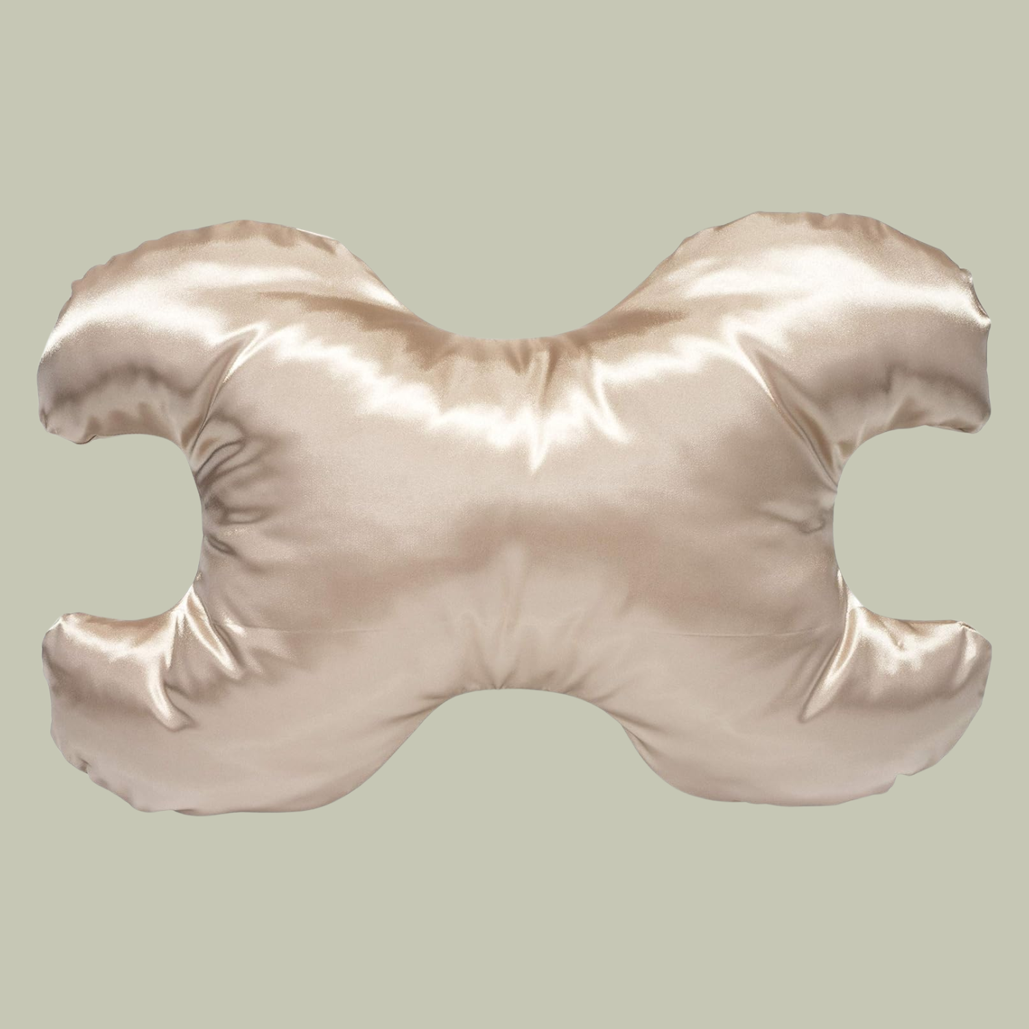 A silk side sleeper pillow