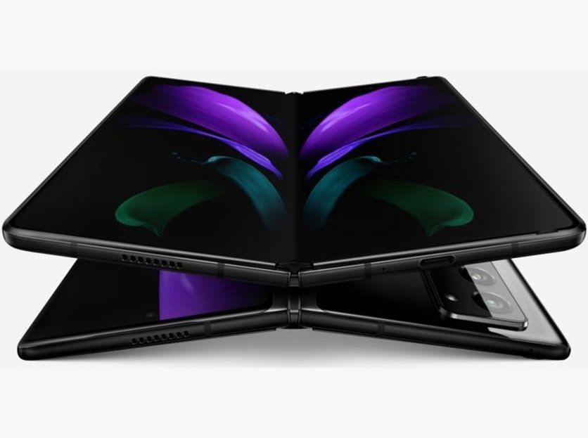 Samsung Galaxy Z Fold 2 Black Leaked Render