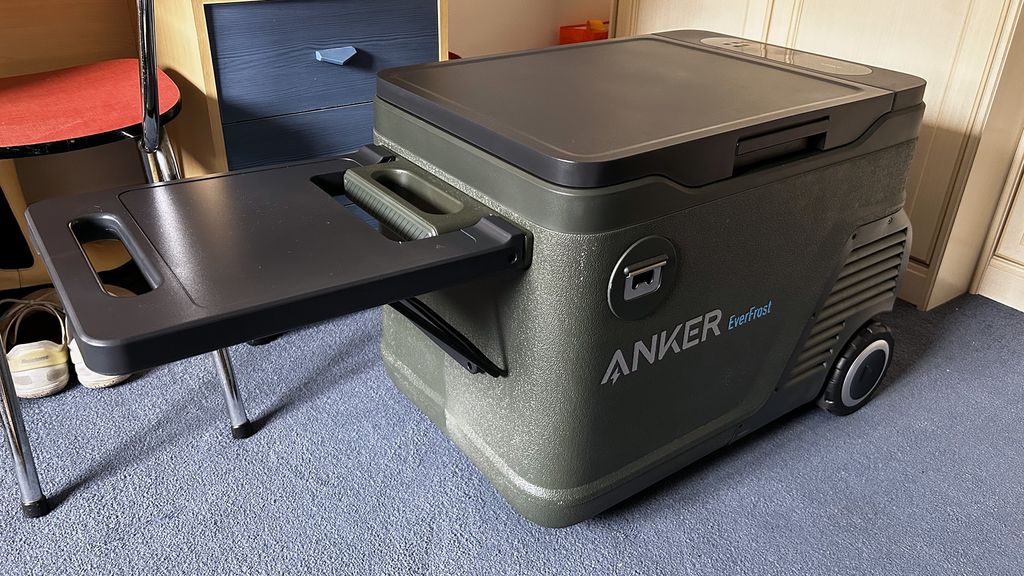 Anker EverFrost 30 Powered Cooler review fridge on wheels T3