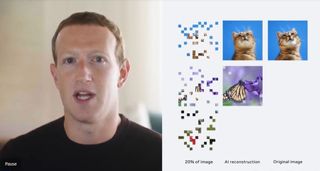 Mark Zuckerberg talks image abstraction