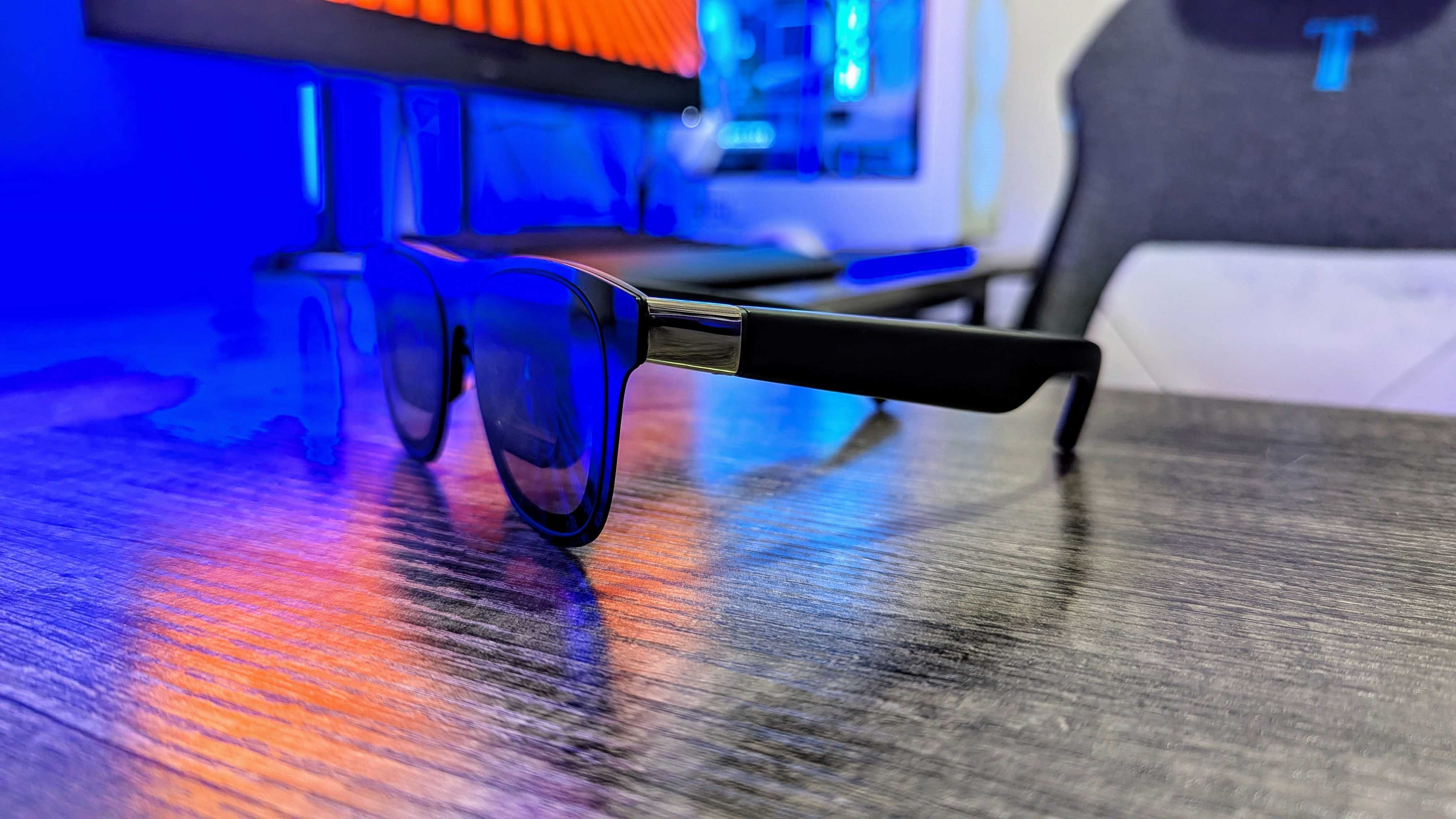 Image of the XREAL One Pro AR glasses.