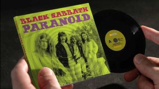 The 4" vinyl single of Black Sabbath's Paranoid