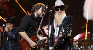 Tom Bukovac and Billy Gibbons jam live onstage in 2024