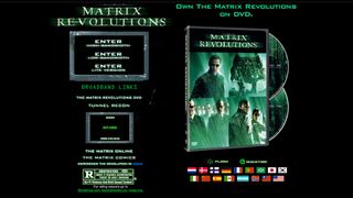 Et skjermbilde fra den gamle The Matrix-siden