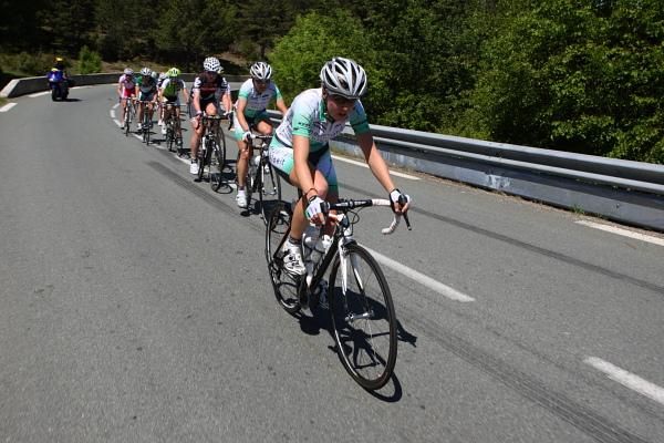 Nederland Bloeit riders rode hard all day in the mountains.