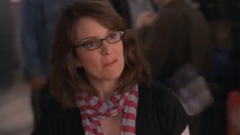 Tina Fey as Liz Lemon Pete scene.