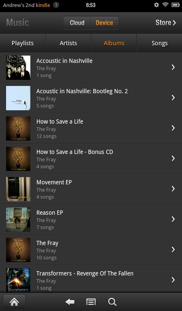 Music app