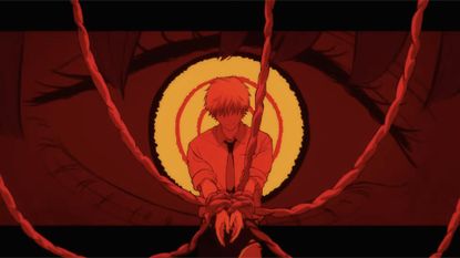 Denji tied up in a Chainsaw Man Assassins Arc teaser