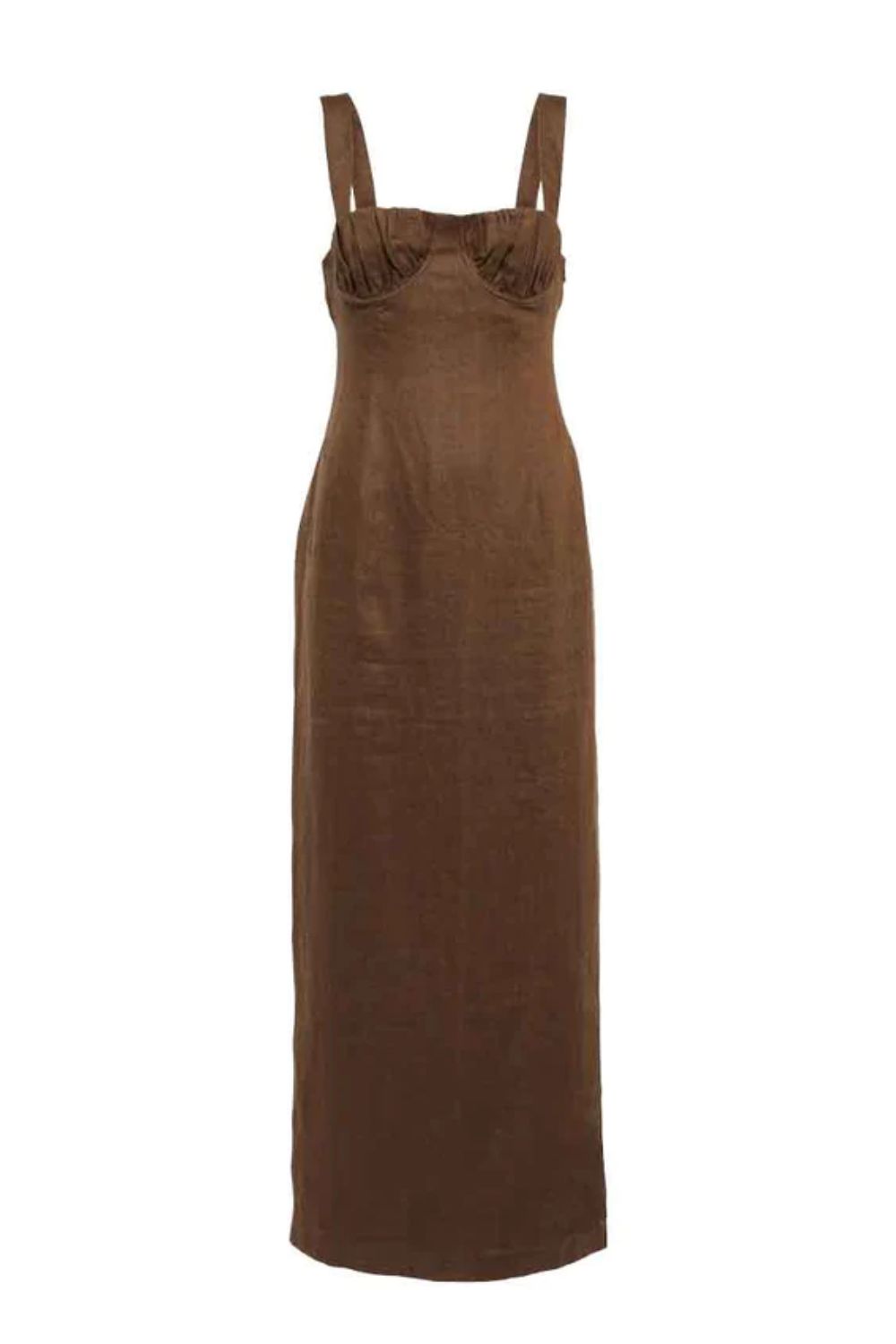 sir maxi corset detail dress