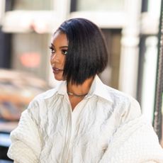 Gabrielle Union is seen in SoHo in Midtown on March 11, 2022 in New York City