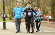 Claire Lomas Manchester Marathon a
