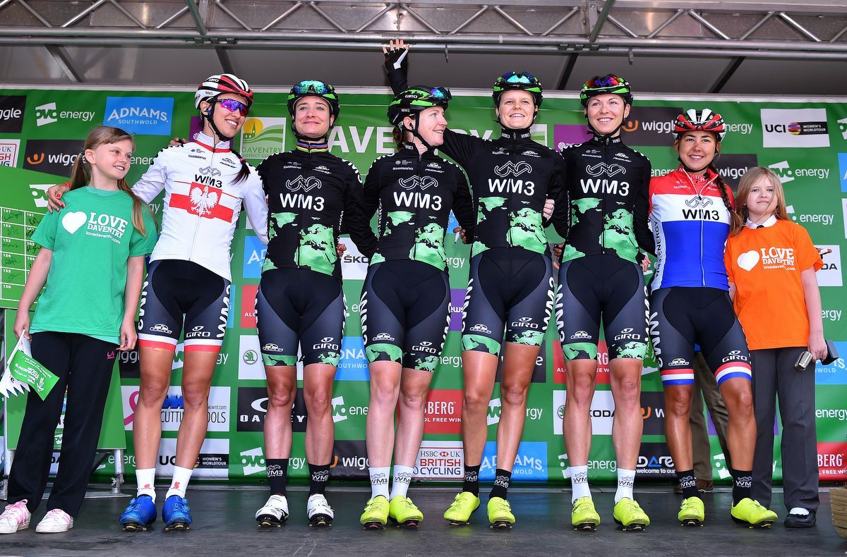 WM3 Pro Cycling are presented to the crowd