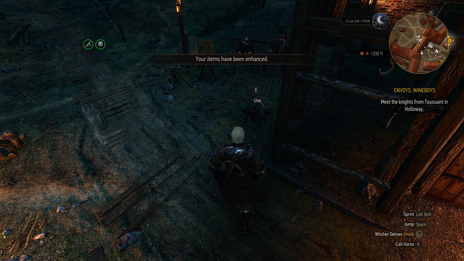 witcher 3 armorer's tables and grindstones