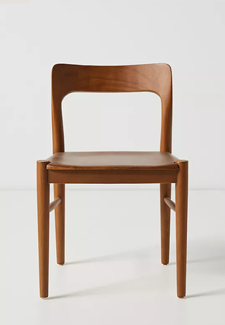 Minimalist dining chair.