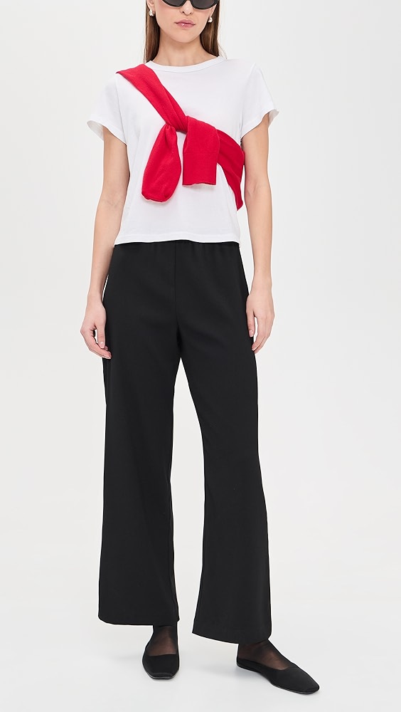Donni. the Crepe Simple Pants
