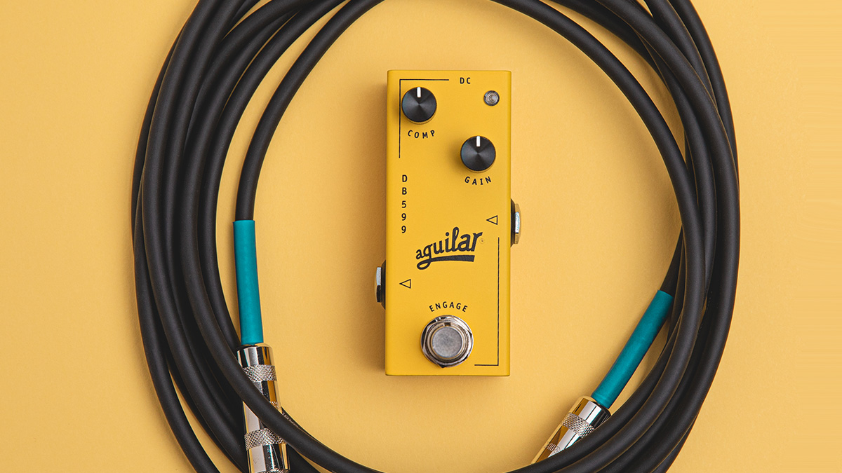 Aguilar Amplification unveils the DB 599 Bass Compressor pedal