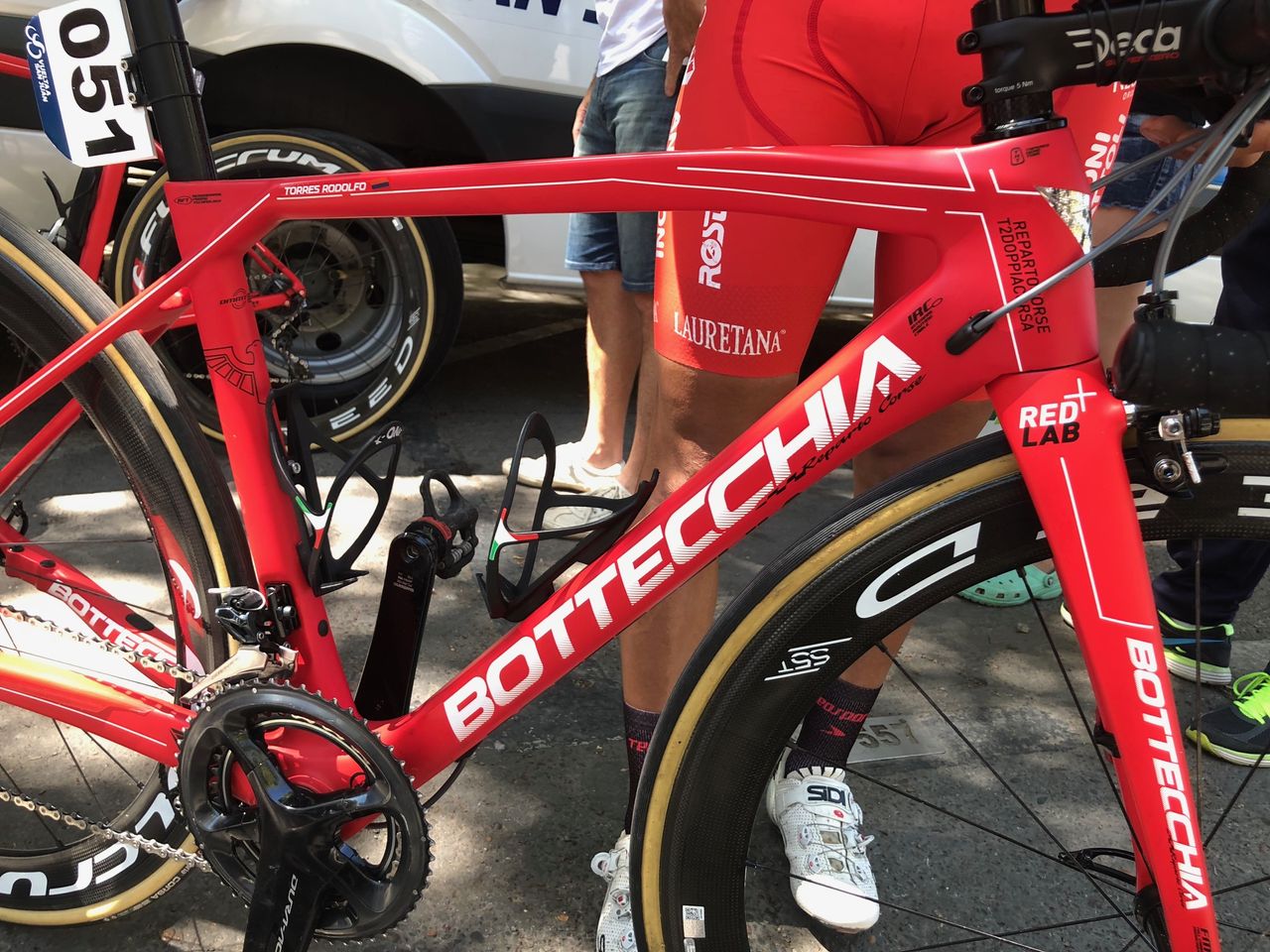 Greg LeMond won the Tour de France aboard a Bottechia, now Androni-Sidermec-Bottechia race them at the Pro Continental level