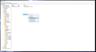 Windows 10 registry editor