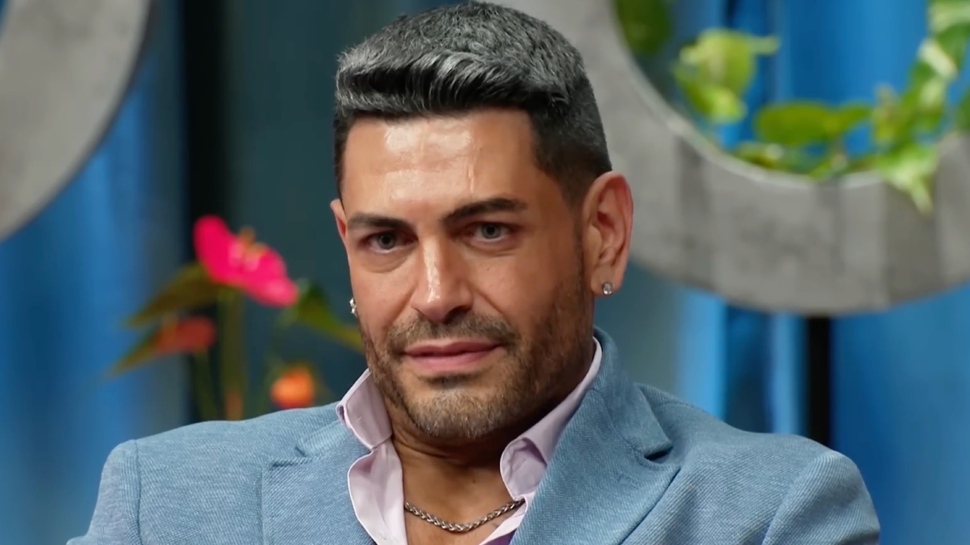 Sarper in the hot seat during a 90 Day Fianc&eacute; tell-all. 