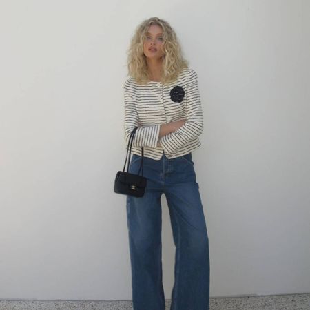 Elsa Hosk spring outfit