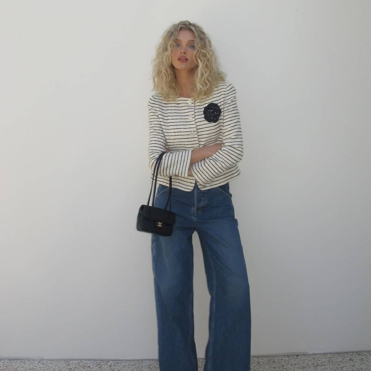 Elsa Hosk spring outfit