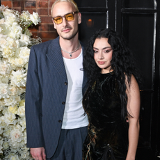 George Daniel (L) and Charli XCX attend the Vogue & Netflix party in celebration of the BAFTA Television Awards at Belvedere Restaurant on May 11, 2023 in London, England.