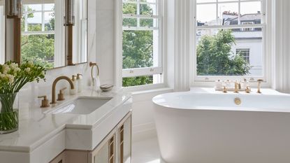 an elegant bathroom design in a london home